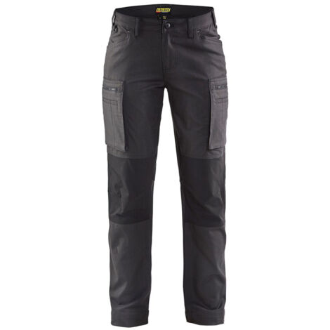 Pantalon de travail maintenance stretch femme 7159 - Gris foncé/Noir L - FR(44) - SE(C42) - Standards