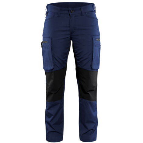 Pantalon de travail maintenance stretch femme 7159 - Marine/Noir L - FR(44) - SE(C42) - Standards