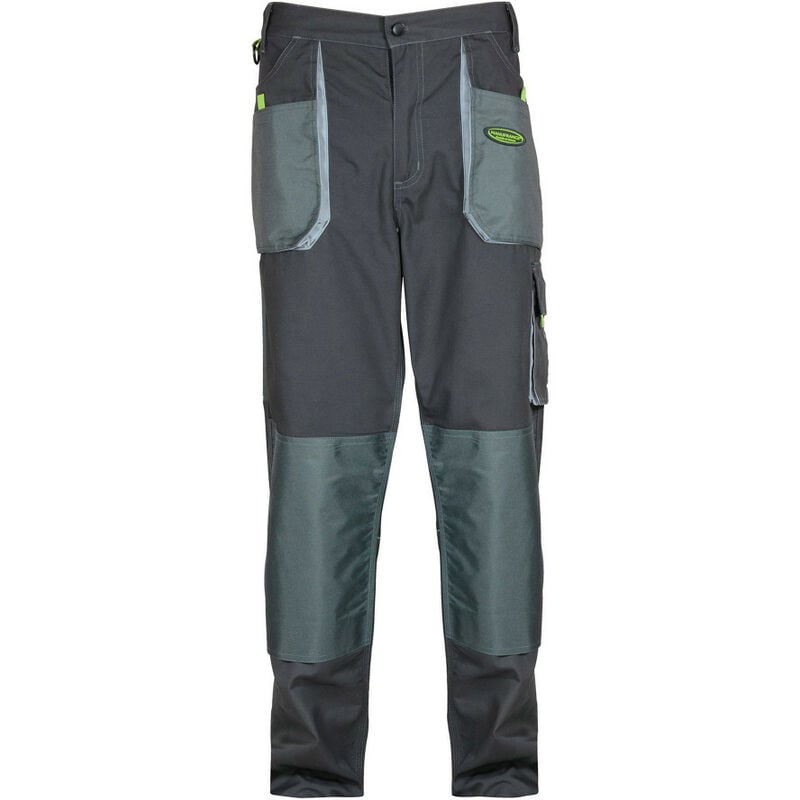 Pantalon de travail Manufrance - Bi-colore gris foncé et gris clair