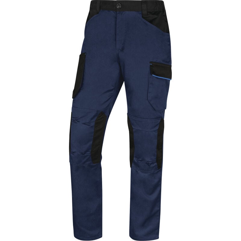 Pantalon de travail mach 2 bleu marine en polyester / coton - doublure flanelle Delta Plus D020M2PW3BM0 46/48 (xl)