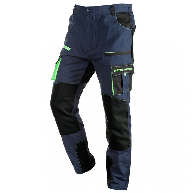 Pantalon de travail Motosynthesis, 100 % coton indéchirable, taille L