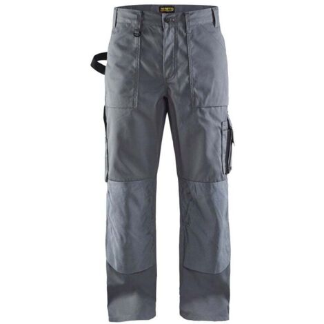 Pantalon de travail multipoche Blaklader artisan polycoton Gris 46