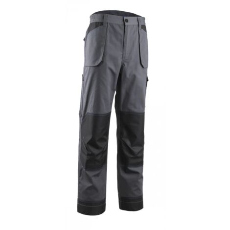Pantalon de travail multipoche gris/noir escala - taille : 46-48 - Taille : L - COVERGUARD