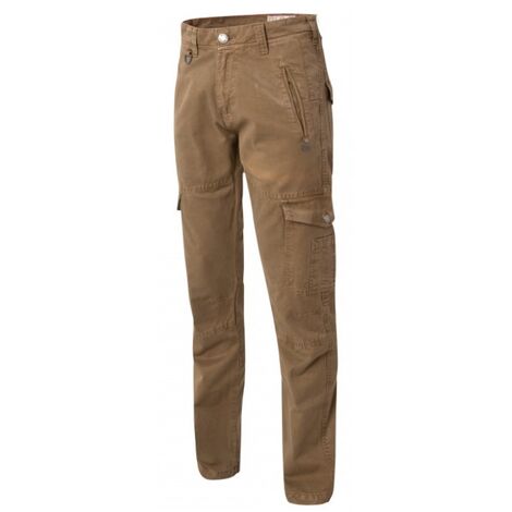 Pantalon de travail multipoches DOBBY EXPLORE taupe T48 - PULS - 0314.9999.021 T48