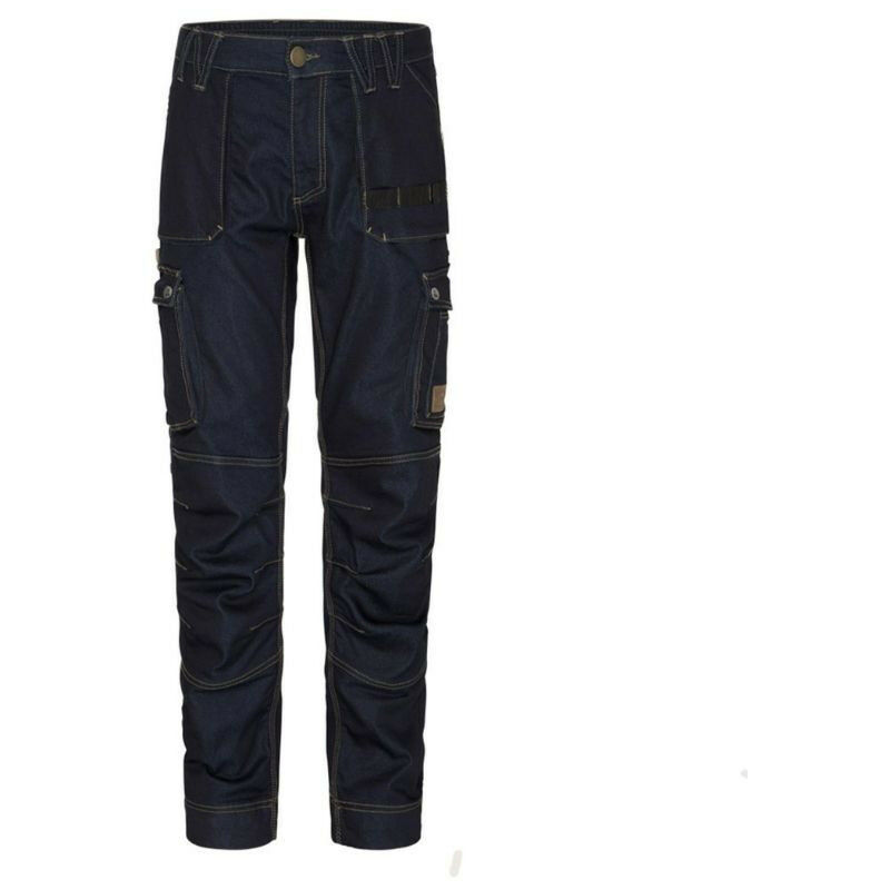 Nine Worths - Pantalon jean de travail Usain (North Ways) 1280 - Bleu foncé - 38 - Jambes standards - Bleu foncé