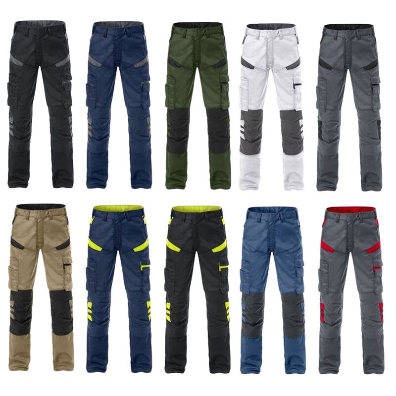 Pantalon de travail multipoches Fristads 2555 stf - 44 (eu) - Blanche/Gris