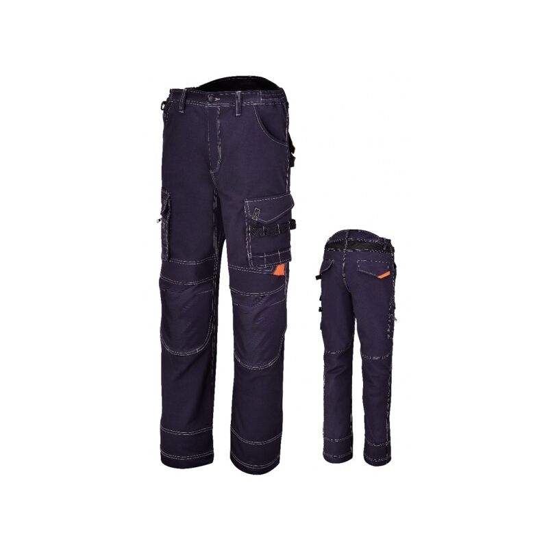 Beta 7816bl pantalon multi-poches bleu - XS