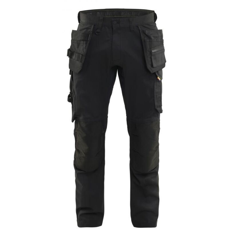 Pantalon de travail stretch 2D 1750 - Noir 2XL - FR(52) - SE(C58) - Courtes
