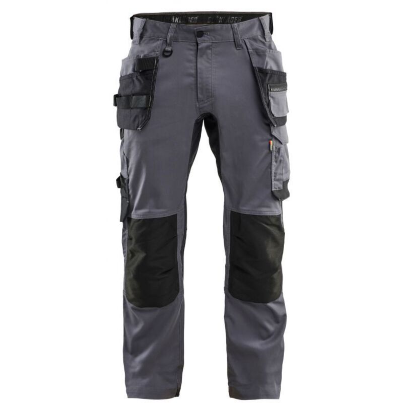 Pantalon de travail stretch 2D 1750 - Gris moyen 3XL - FR(56) - SE(C62) - Standards