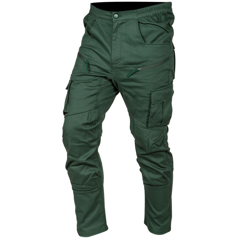 Pantalon de travail OUTDOOR, type jogging, vert, taille XL
