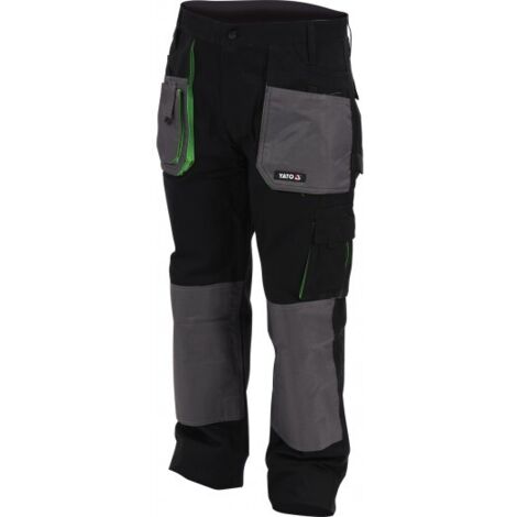 Pantalon de travail PALEA noir/gris taille M