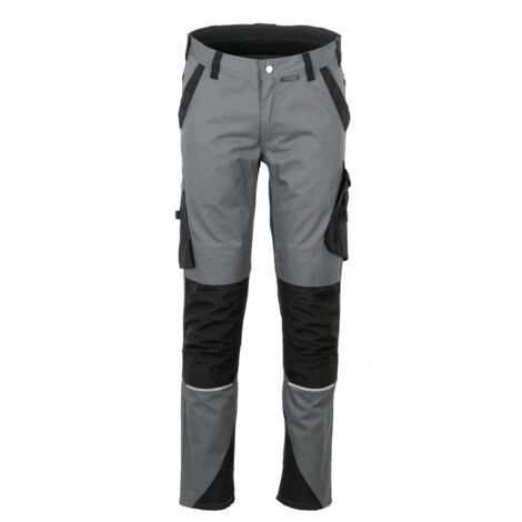 Pantalon de travail PLANAM NORIT jusqu'à la taille, stretch gris, taille 46