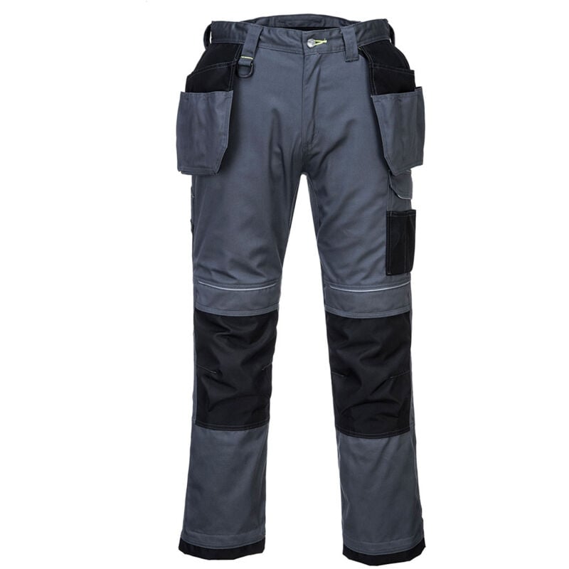 Portwest - Pantalon Holster PW3 couleur : Gris Zoom/Noir taille 44