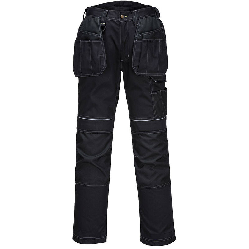 Pantalon Holster Pw3 Couleur : Noir Short Taille 46 Portwest