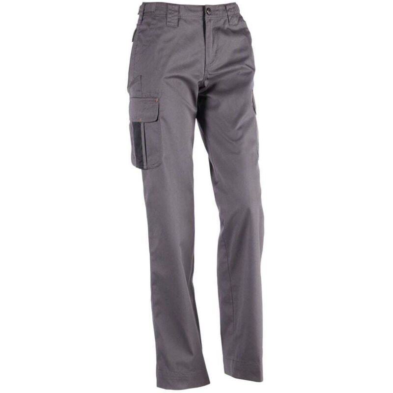 Pantalon de travail pour femme Athena Gris Foncé XL - Herock