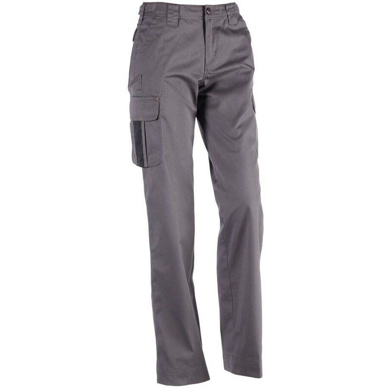 Pantalon de travail pour femme Athena Gris Foncé XXS - Herock