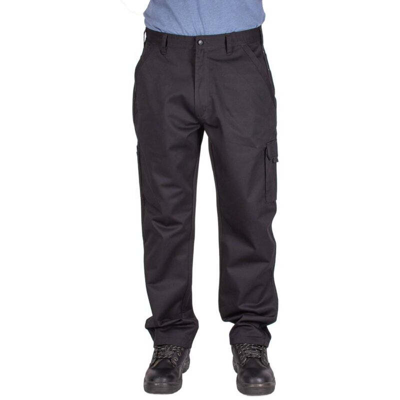 Pantalon de travail pour homme B Pantalon de travail pour homme BHP en jean longueur taille NOIR FIRI 30-32 taille 76