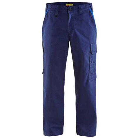 Pantalon de travail pour l'industrie 1404 - Marine/Bleu roi XS - FR(38) - SE(C44) - Standards