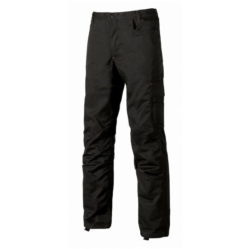 pantalon de travail pro alfa type cargo, confort et taille elastique - dtail : 50