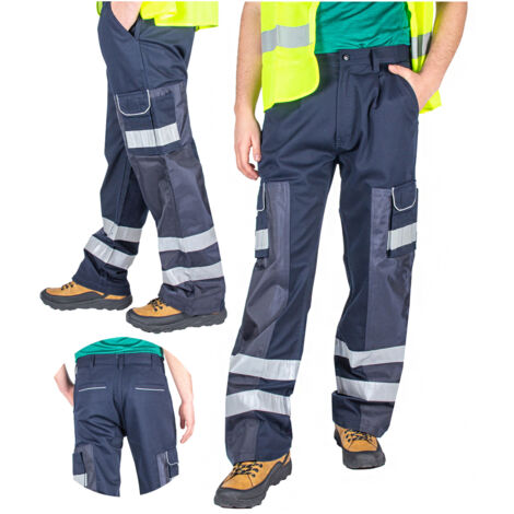 Pantalon de travail réfléchissant pour homme W40-L32 taille 98/104 cm