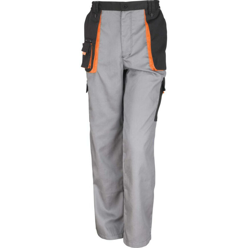 Pantalon de travail Result Lite Gris / Noir 3XL