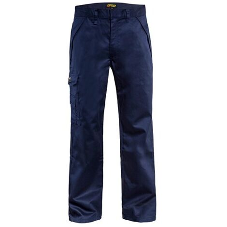 Pantalon de travail retardant flamme BLAKLADER 1724 - Bleu foncé - 48 - Jambes standards