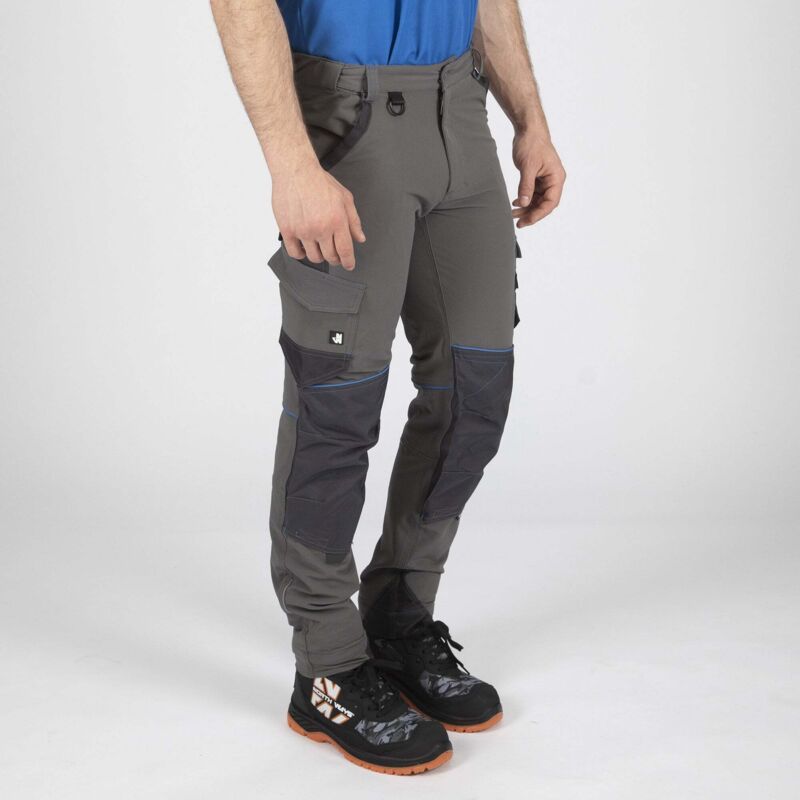 Pantalon - nine worth - Sacha Gris / Bleu 1388 T.42