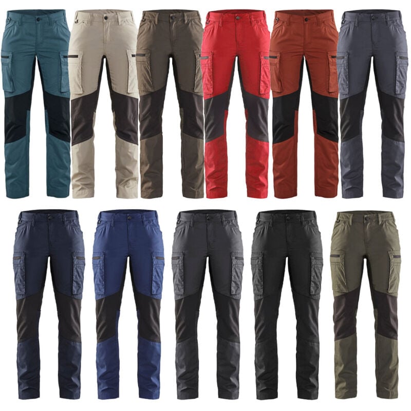 7159 Service Stretch pantalon de travail pour femme - xxl - Dunkelgrau - Blaklader