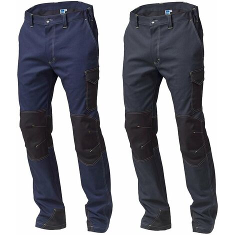 Pantalon de travail Siggi Sydney 20PA1165 multipoches - M - Bleu