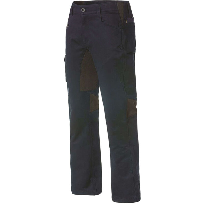 Pantalon De Travail Slim – Caterpillar Operator Flex Bleu – Twill Stretch 250 g – Multi-Poches – Souplesse & Confort - 44