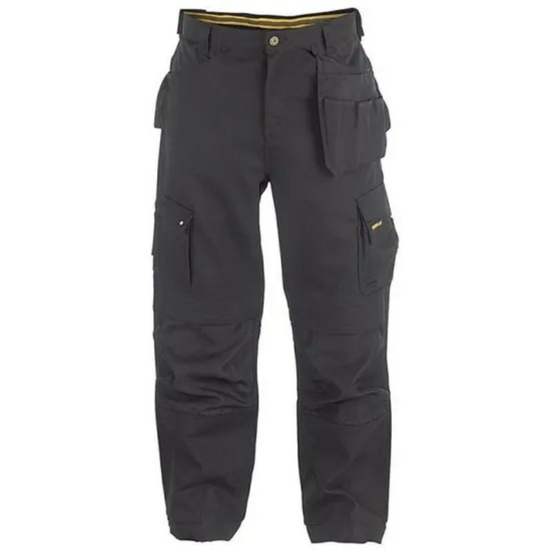 Pantalon de travail homme Trademark Caterpillar C172 - Déstockage - Noir - 40 - Jambes standards - Noir