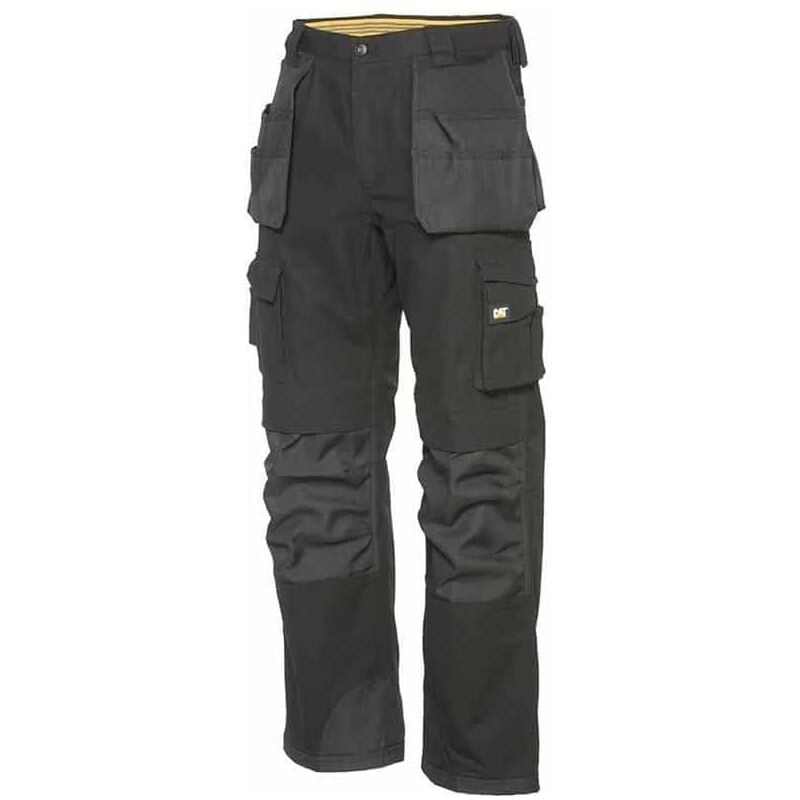 Pantalon de travail Trademark Slim 1810015 - Noir - 42 - Jambes standards - Noir - Caterpillar