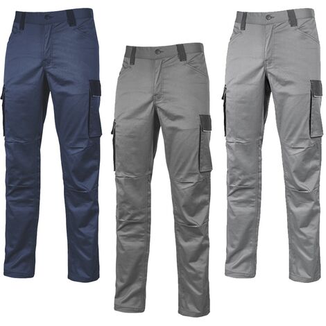 Pantalon de travail slim U Power Crazy - L - Bleu