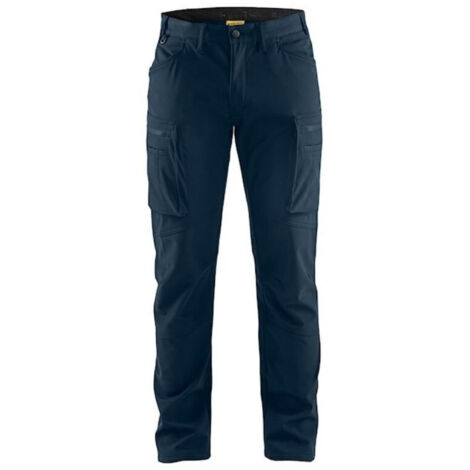 Pantalon de travail softshell stretch 1477 - Marine foncé 3XL - FR(54) - SE(C60) - Courtes