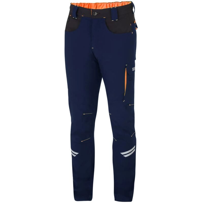 Sparco - 02425BMAF Pantalon Technique Léger Kansas Bleu m