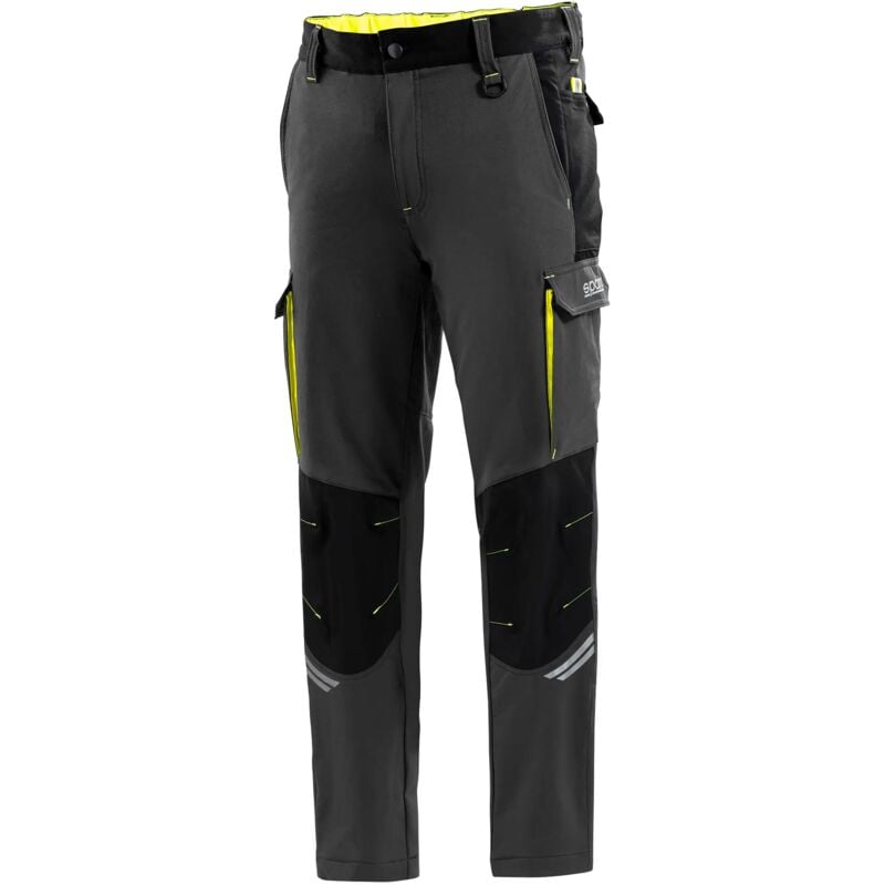 02417GSGF Pantalon technique Oregan Gris/Jaune m - Sparco