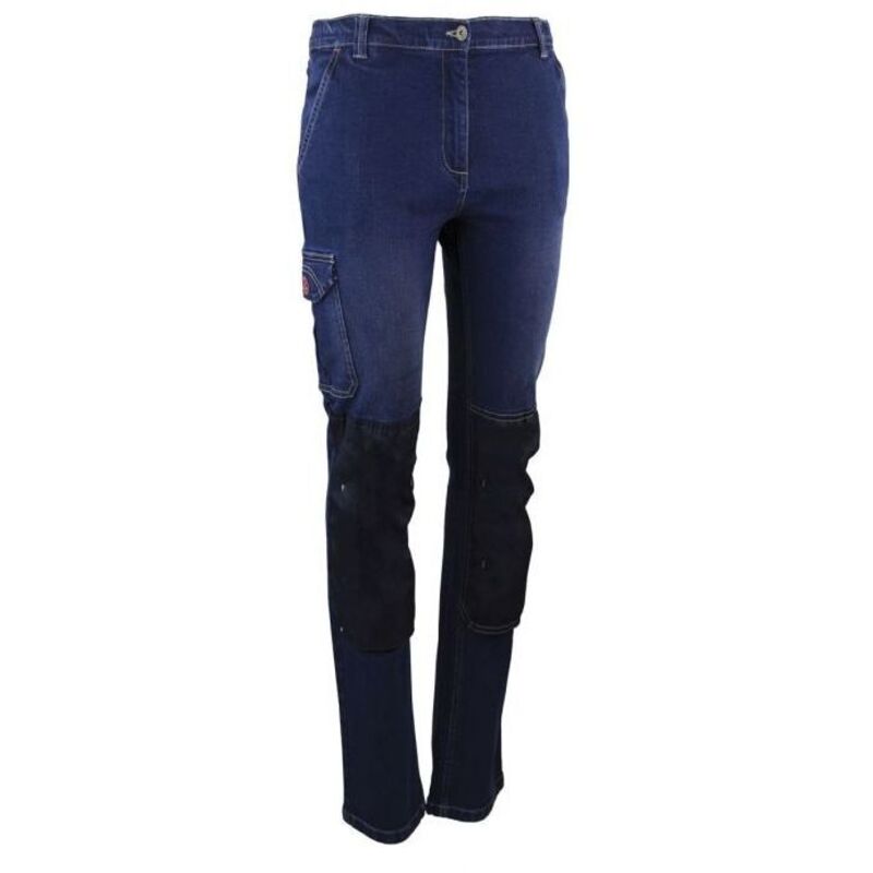 LMA - Pantalon de travail stretch femme flexion Denim Denim 44