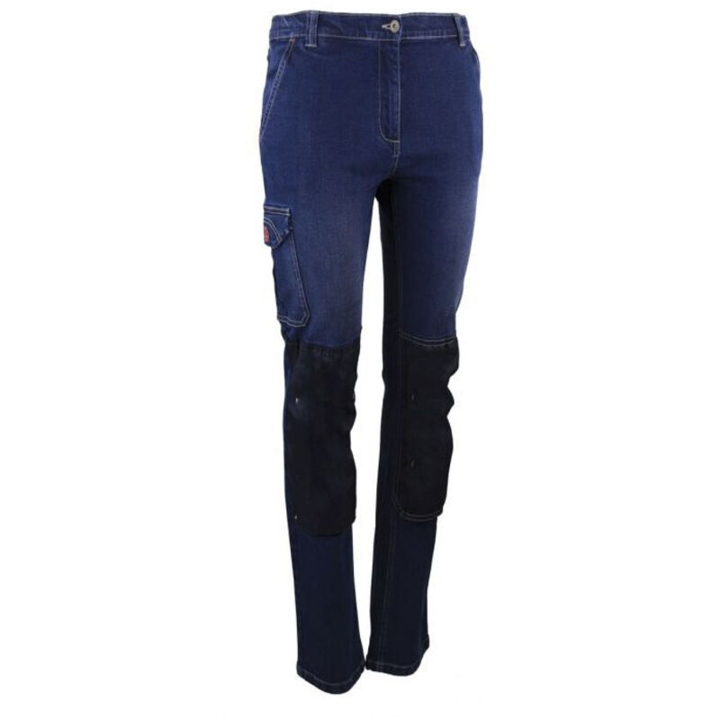 LMA - Pantalon de travail stretch femme flexion Denim Denim 38