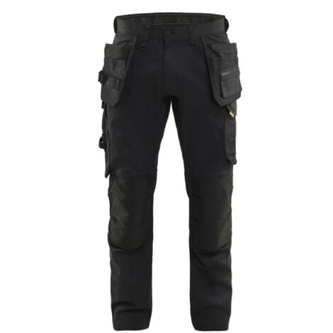 Pantalon de travail stretch 2D BLAKLADER 1750 - Noir - Jambes longues - 42