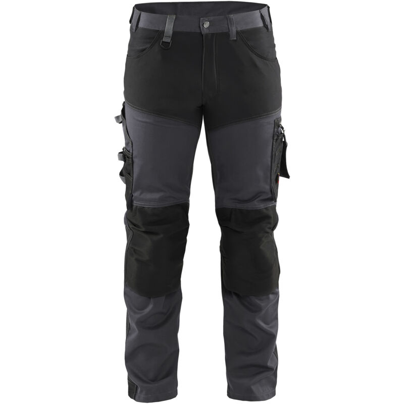 Pantalon de travail stretch artisan 1799 - Gris/Noir xl - FR(50) - SE(C56) - Longues
