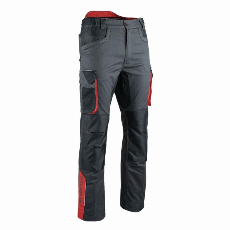 Pantalon stretch Facom Strap Noir/Gris/Rouge Taille 42 - FXWW1011E-42
