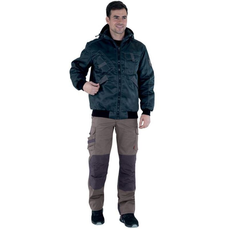 Pantalon hakan marron / ardoise 3XL - FR(60-62) Pantalon hakan marron / ardoise 3XL - FR(60-62)