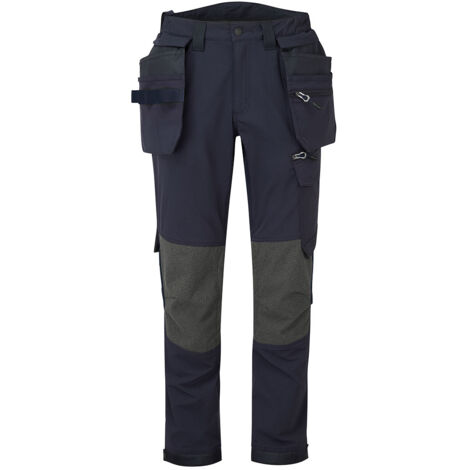Pantalon De Travail Stretch Holster Ev4 - Taille 26 - Marine - Portwest