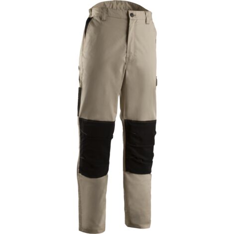 Pantalon de travail Stretch Sergé CHONCO - Beige M - FR (42/44)