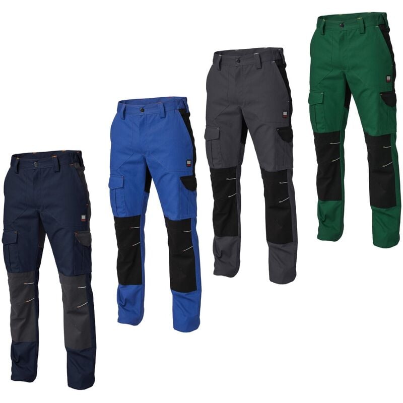 Pantalon de travail stretch Siggi Tago - l - Bleu - Bleu