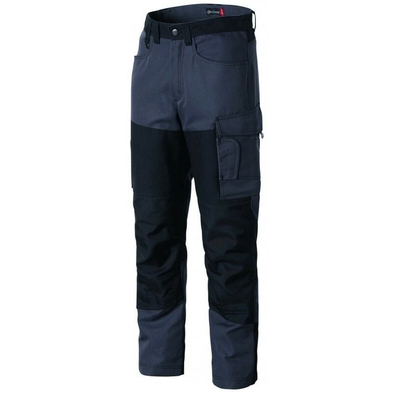 Pantalon de Travail Taille 46 Molinel Outforce Elite Renforcé Avec Poche Genoux Gris/Noir 370Gr/m² - 21053741026