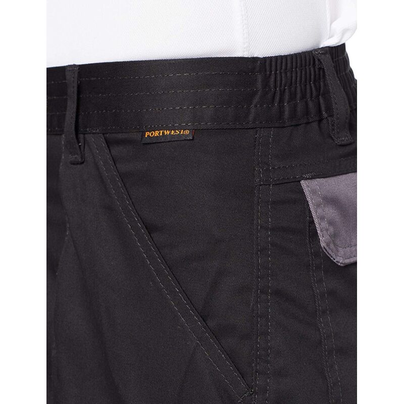 Portwest - Pantalon Texo Contrast Couleur : Noir Taille Xxxl Portwest - Pantalon Texo Contrast Couleur : Noir Taille Xxxl