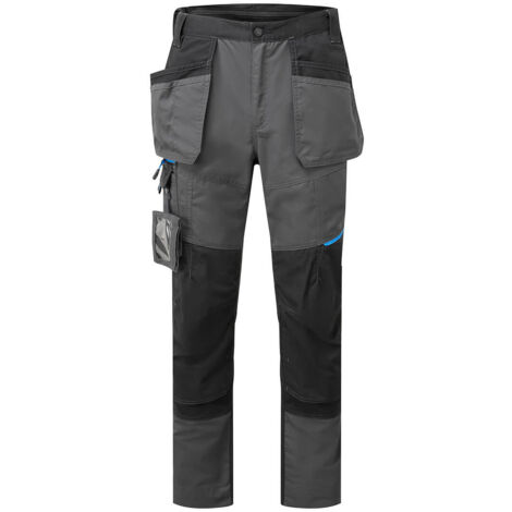 Pantalon De Travail Wx3 - Coupe Slim - Taille 36 - Gris Métal - Portwest