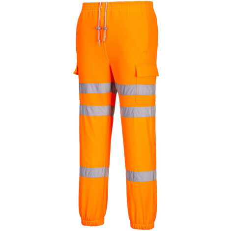 Pantalón Deportivo de Alta Visibilidad Three Band / Naranja / M