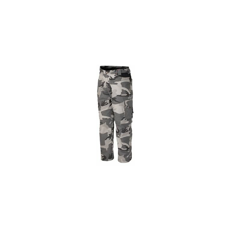 

Issa - PANTALON DESMONTABLE ALGODON 220 GR CAMUFLAJE GRIS